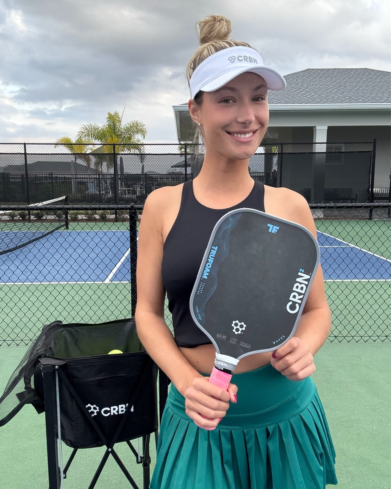 Hi Pickleball LTK Fam 💚 linking my paddle & gear !! 👏 

#pickleballcoach #pickleball #skirt 

#LTKActive #LTKootd #LTKdayinmylife