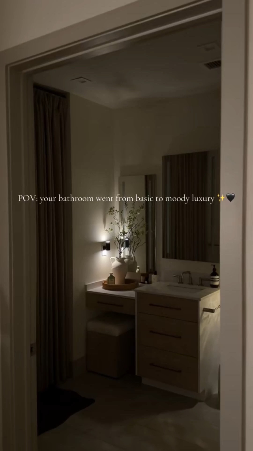 Creating a luxury bathroom on a realistic budget is my favorite kind of flex 🤍
#amazonhomefinds #amazonhome #moodybathroom #luxaesthetic #bathroomdecor

#LTKHome #LTKSeasonal #LTKmomlife