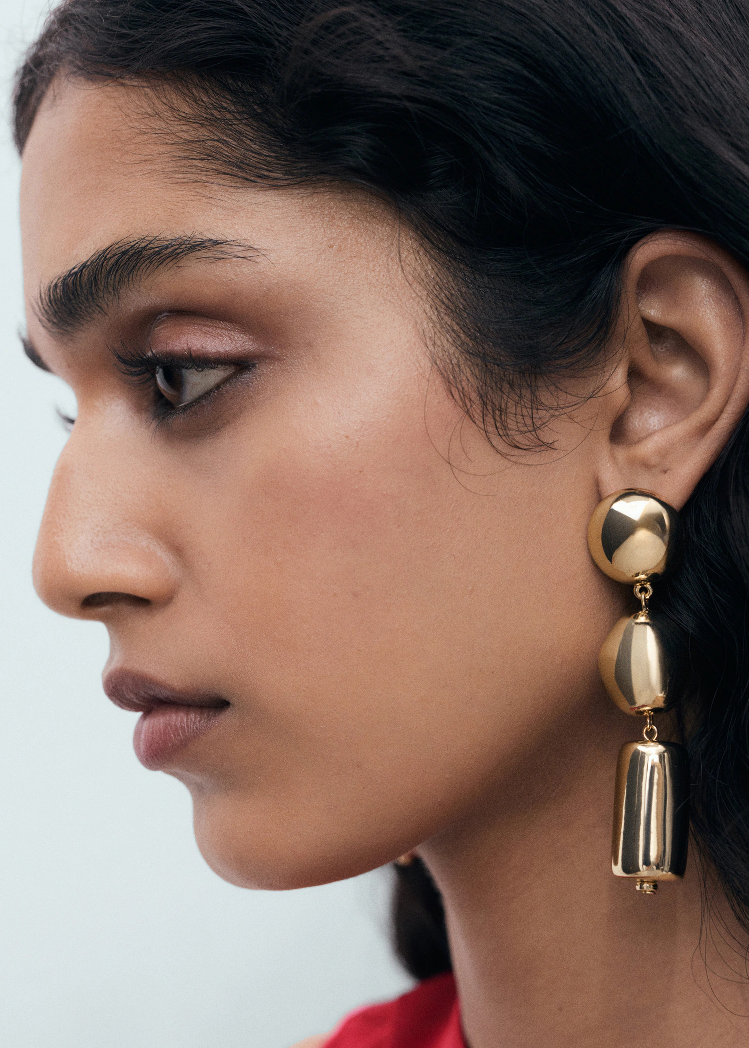 Metal pendants earrings | Mango (US/MX/AU)