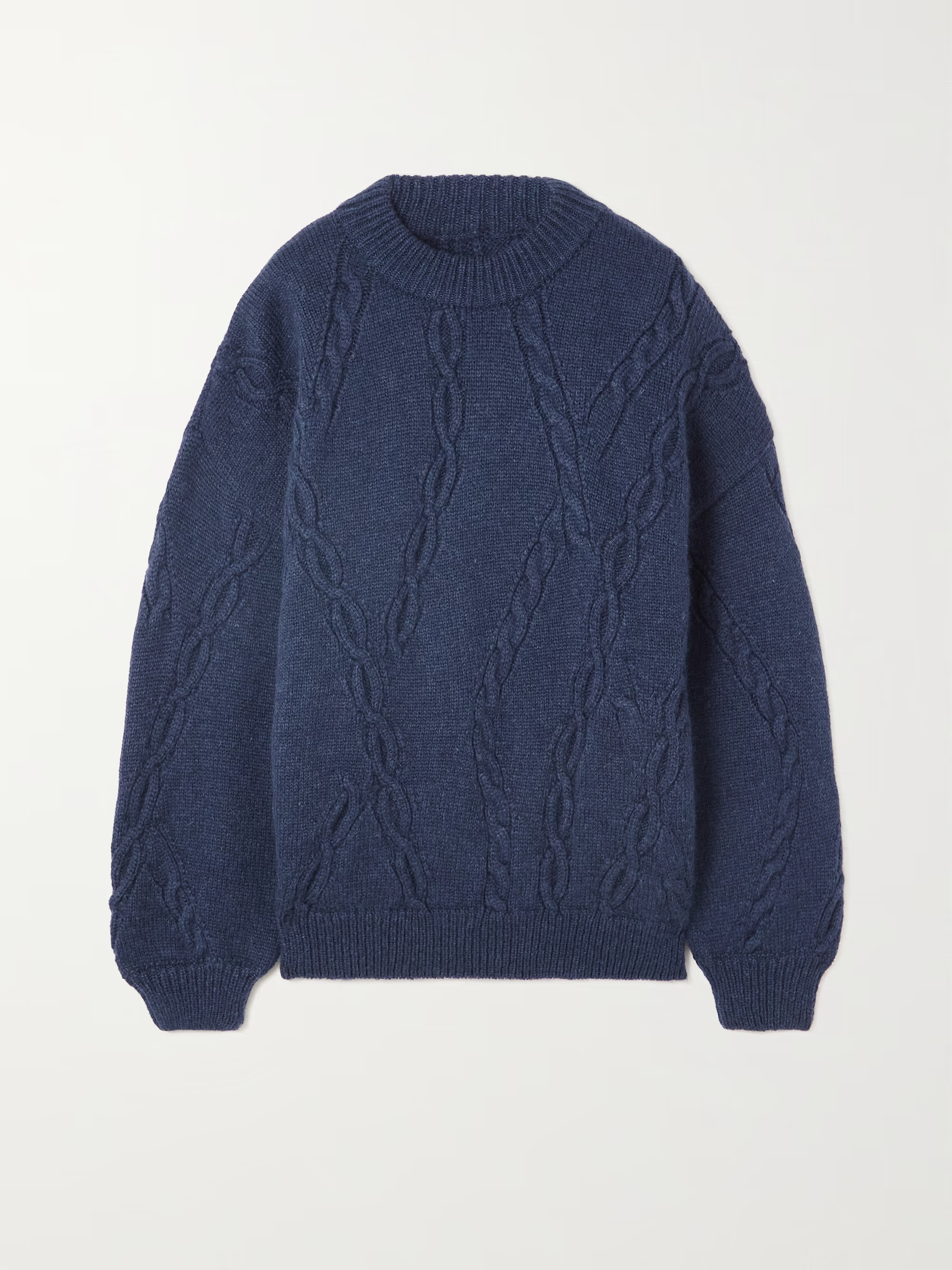 ANINE BINGMike cable-knit sweater | NET-A-PORTER (UK & EU)