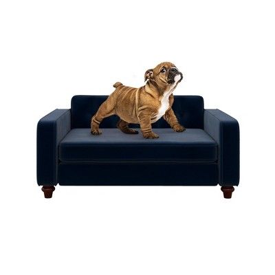 Ollie & Hutch Pin Tufted Pet Sofa | Target