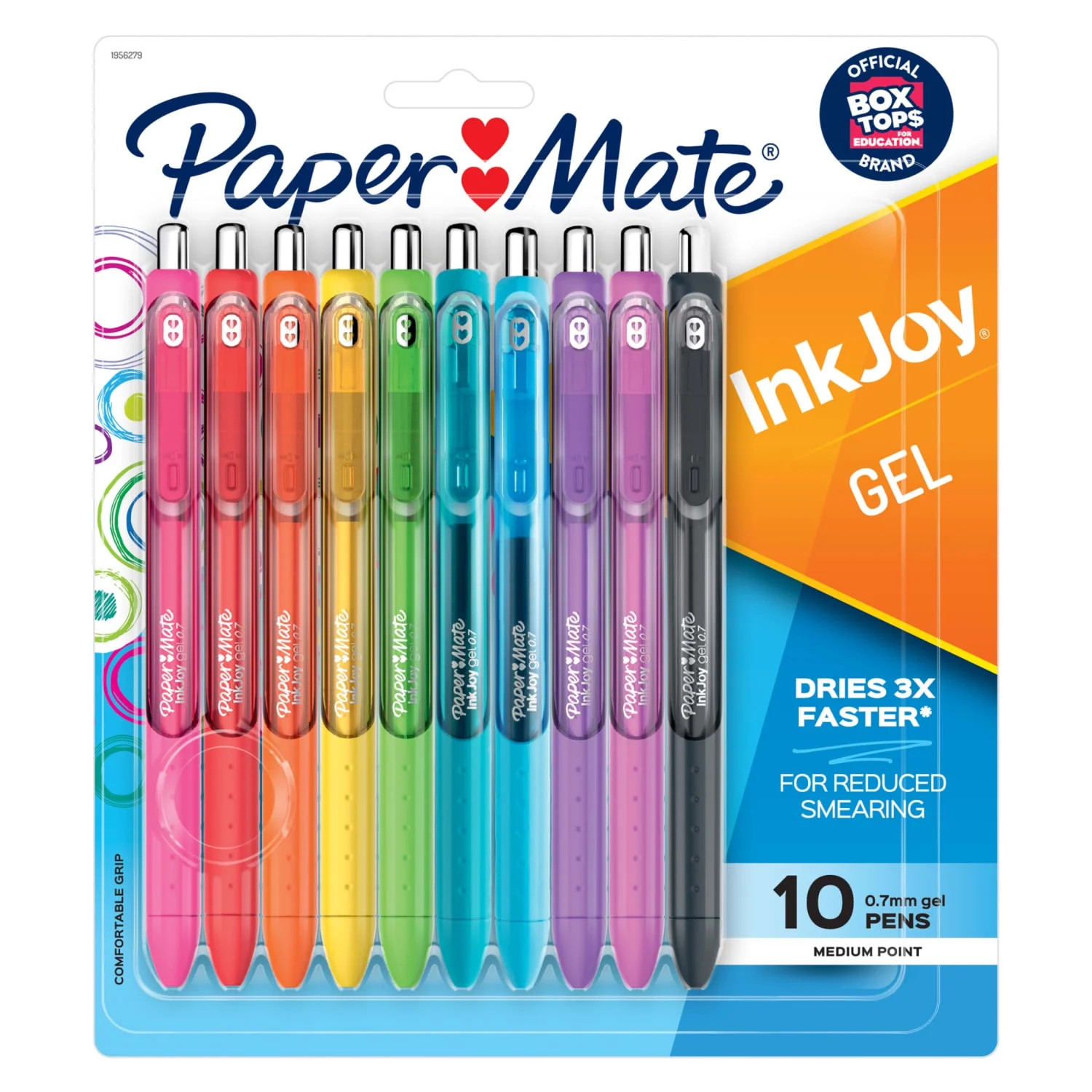 Paper Mate InkJoy Gel Pens, Medium Point (0.7 mm), Assorted Colors, 10 Count | Walmart (US)
