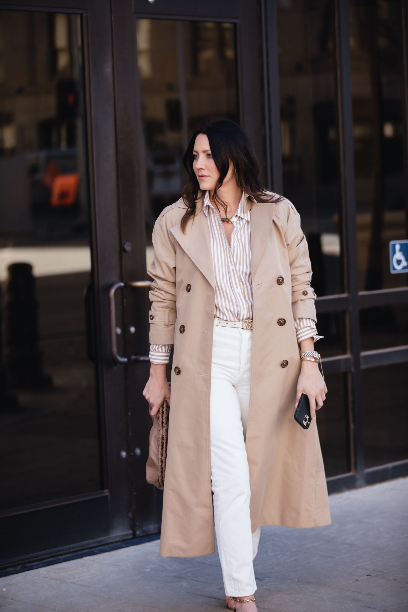 Trench coat, fall outfit 

#LTKstyletip #LTKworkwear #LTKSeasonal