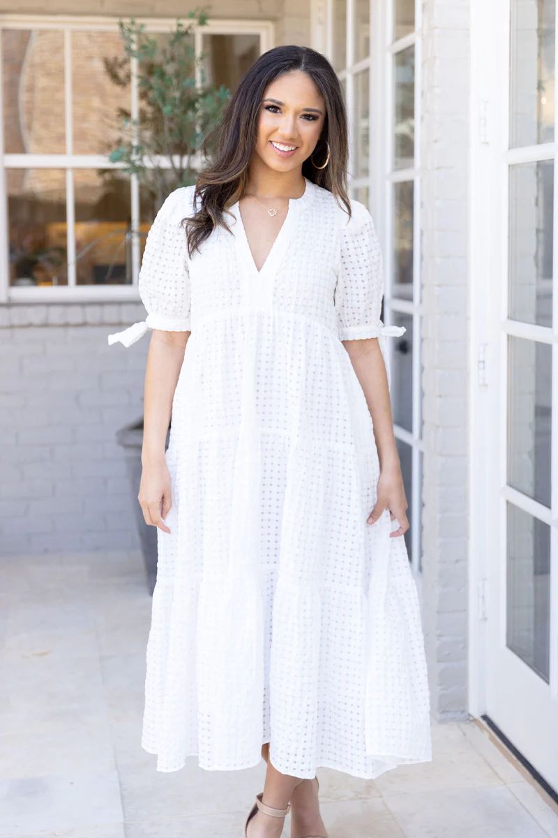Lexi Dress- White | Avara