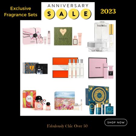NORDSTROM Anniversary SALE 2023

Some of your favorite fragrances available in

EXCLUSIVE FRAGRANCE GIFT SETS

On SALE now.

A great time to stock up for Christmas.

Happy shopping, friends.

Xo, jonet


#LTKxNSale #LTKsalealert #LTKbeauty