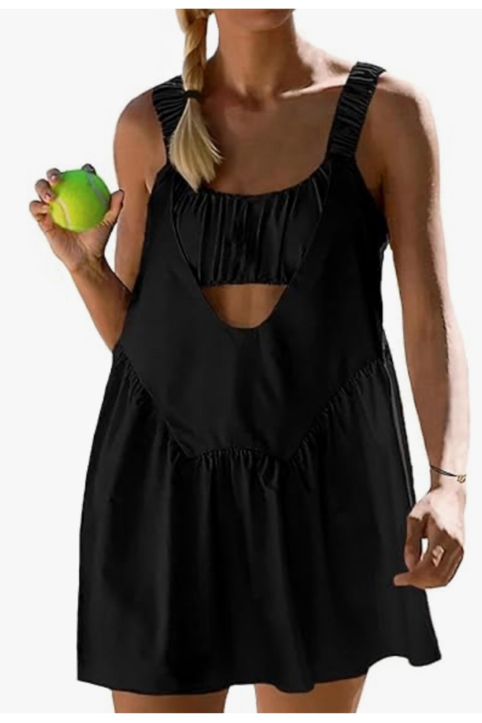 Free people dupe Tennis dress size XS black 

#LTKfindsunder50 #LTKsalealert #LTKfitness