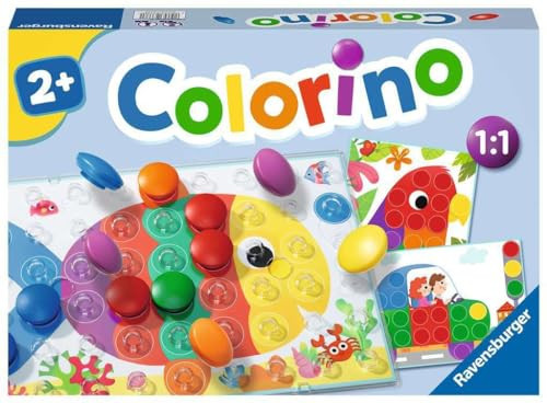 Ravensburger Colorino - Engaging Color Recognition Game for Kids | Enhances Creativity | Promotes Fine Motor Skills | Trusted Quality, Mind-Stimulating Activity for Ages 2 and Up | Amazon (US)