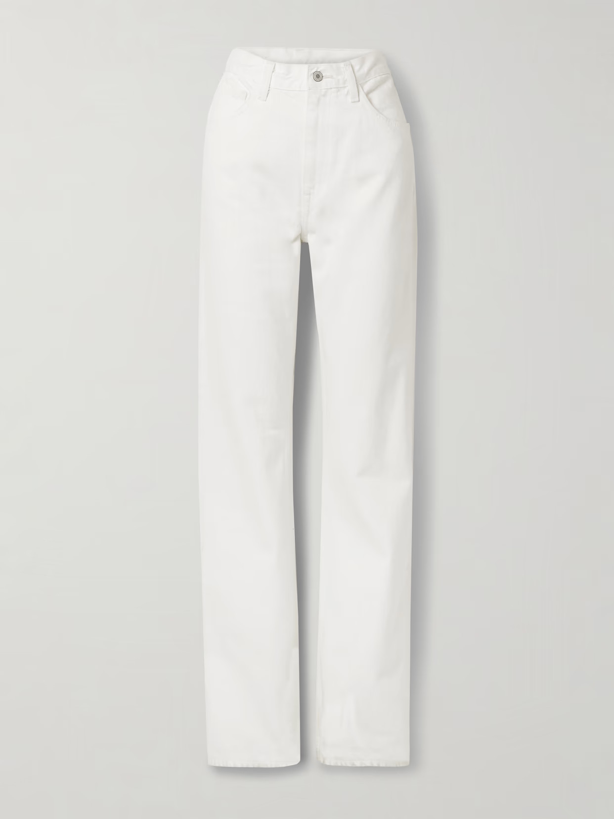 Nili Lotan - Mitchell High-rise Jeans - Cream | NET-A-PORTER (US)