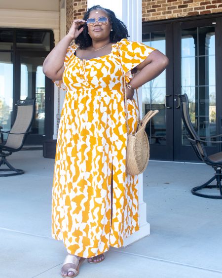 Plus size summer vacation outfit. Who said plus size women couldn't wear color

#LTKstyletip #LTKcurves #LTKunder50