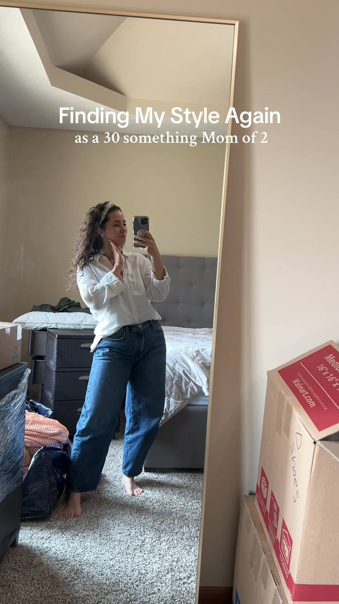 Finding my style again, these Agolde barrel jeans are my favorite 😍

#LTKSaleAlert #LTKSummerEdit #LTKMidsize