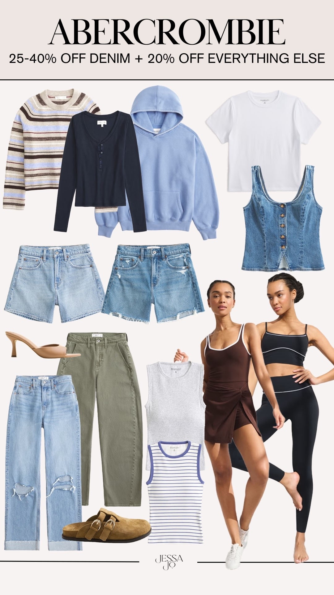 Abercrombie new arrivals. Abercrombie viral denim sale. Abercrombie denim shorts. Abercrombie matching lounge set. Abercrombie weekend sale. Abercrombie slim fit tank top. Abercrombie spring sweater  

#LTKSaleAlert #LTKSeasonal #LTKootd