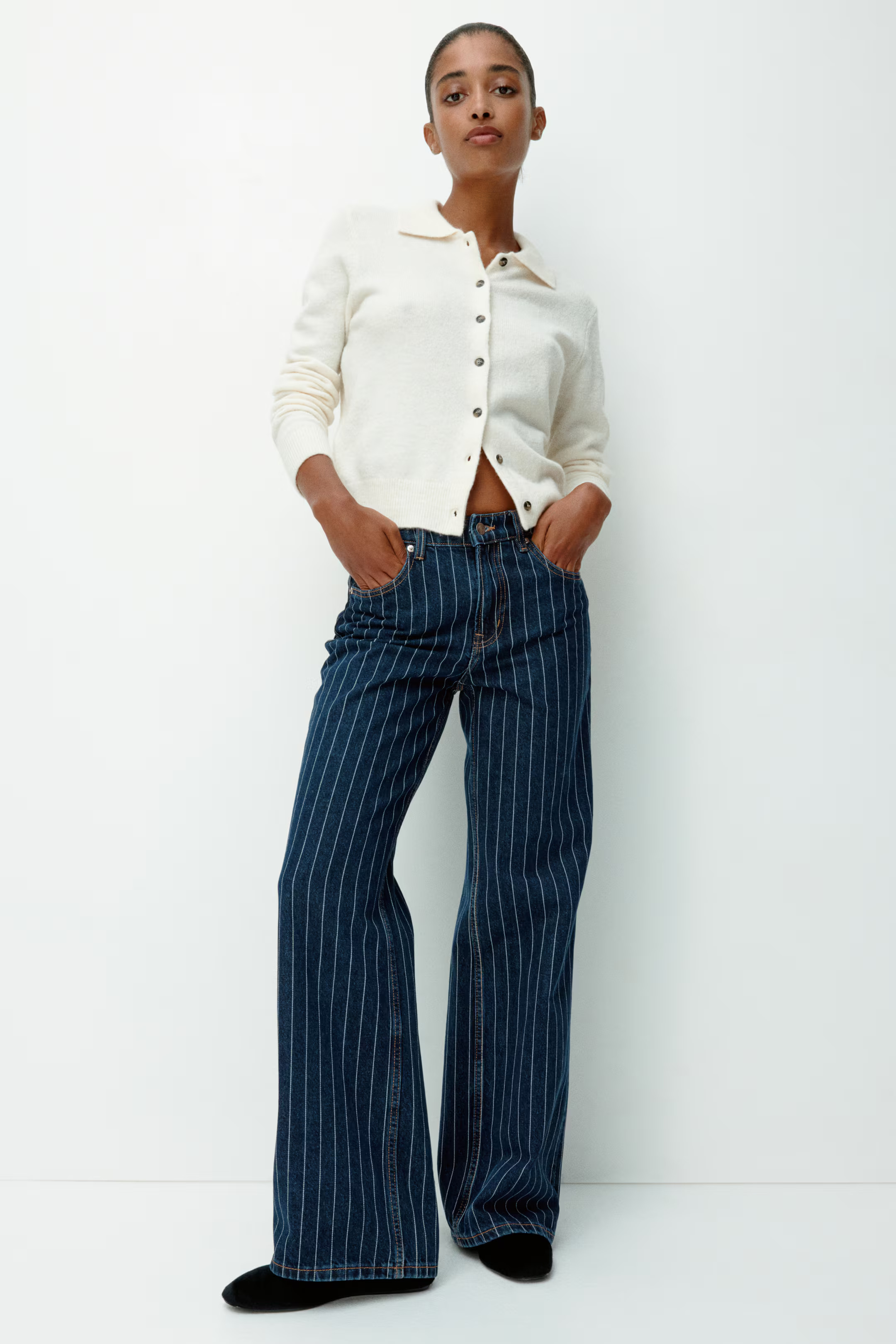 Bleecker High Rise Wide Leg Jeans | H&M (US + CA)