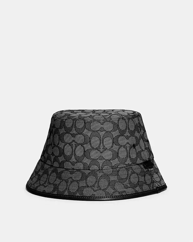 Signature Jacquard Bucket Hat | Coach (UK)