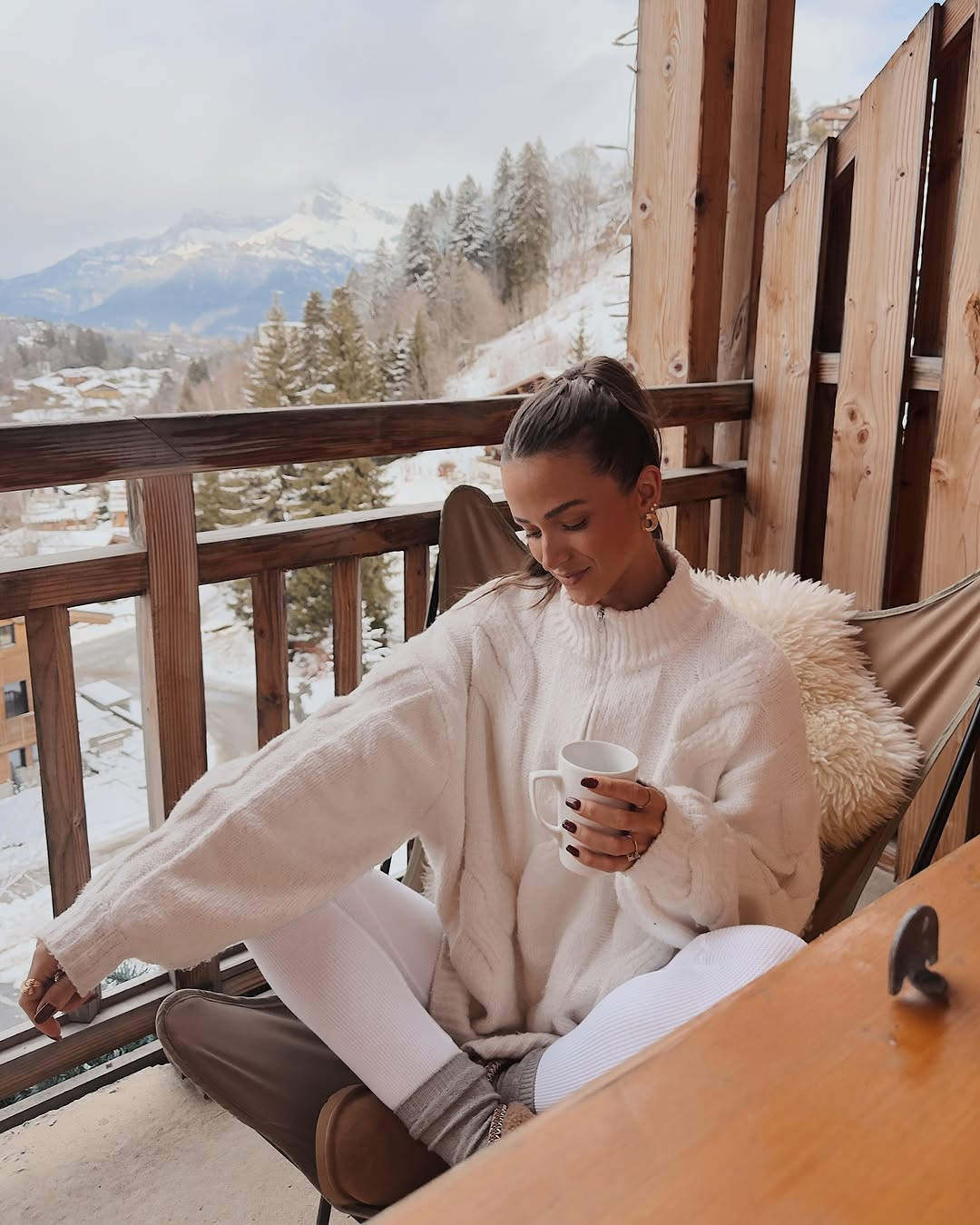 Snug as a bug 🤍 

 #LTKSeasonal #LTKStyleTip