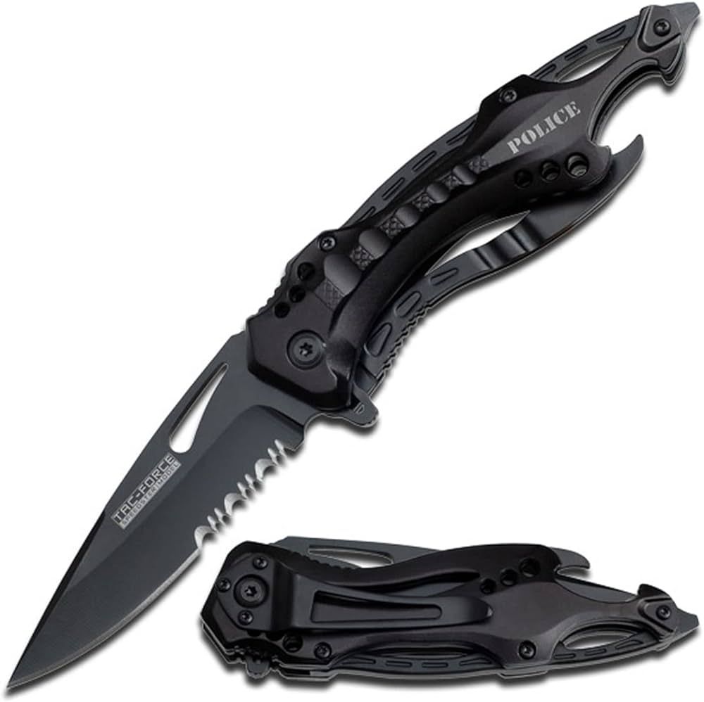 Tac Force- TF-705 Series - Bottle Opener, Glass Punch and Pocket Clip, Tactical, EDC, Rescue | Amazon (US)