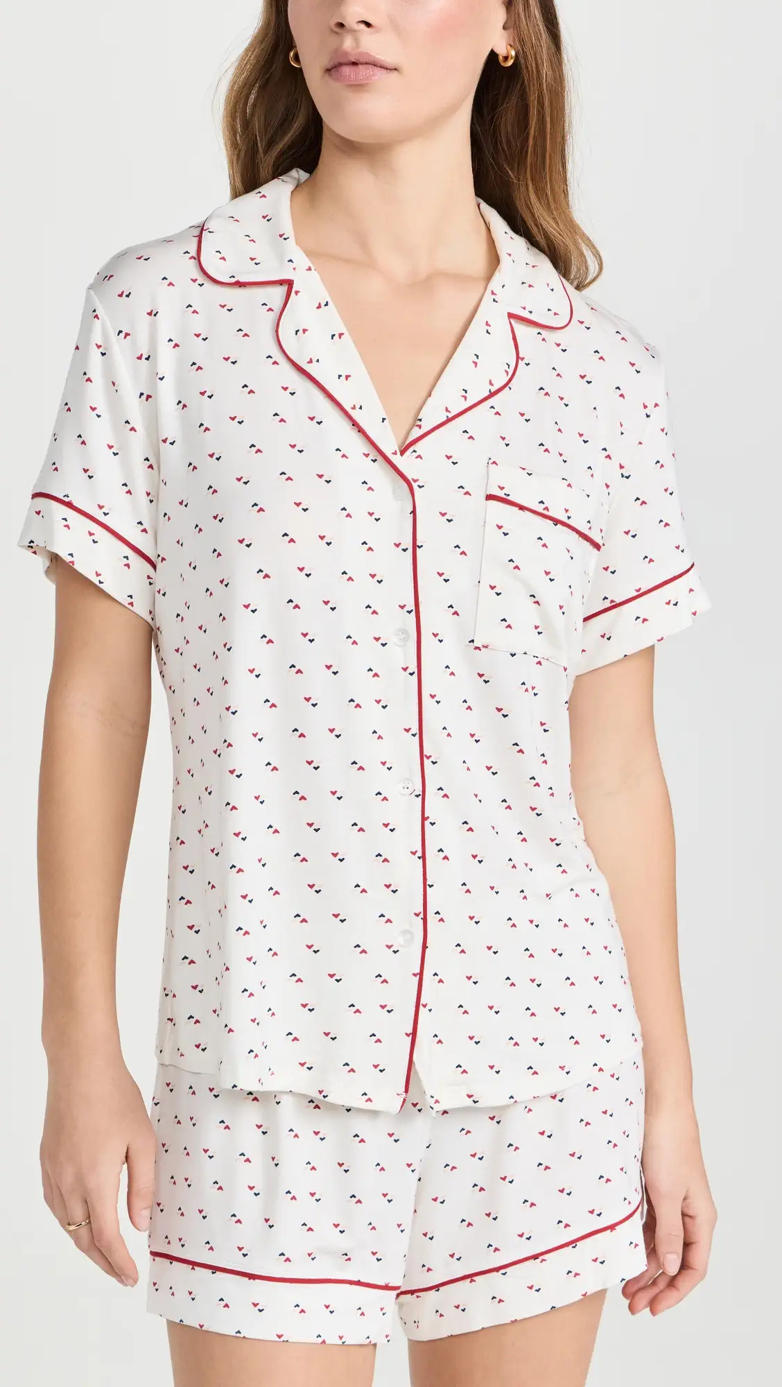 Eberjey Gisele Printed Relaxed Short Pj Set | Shopbop | Shopbop