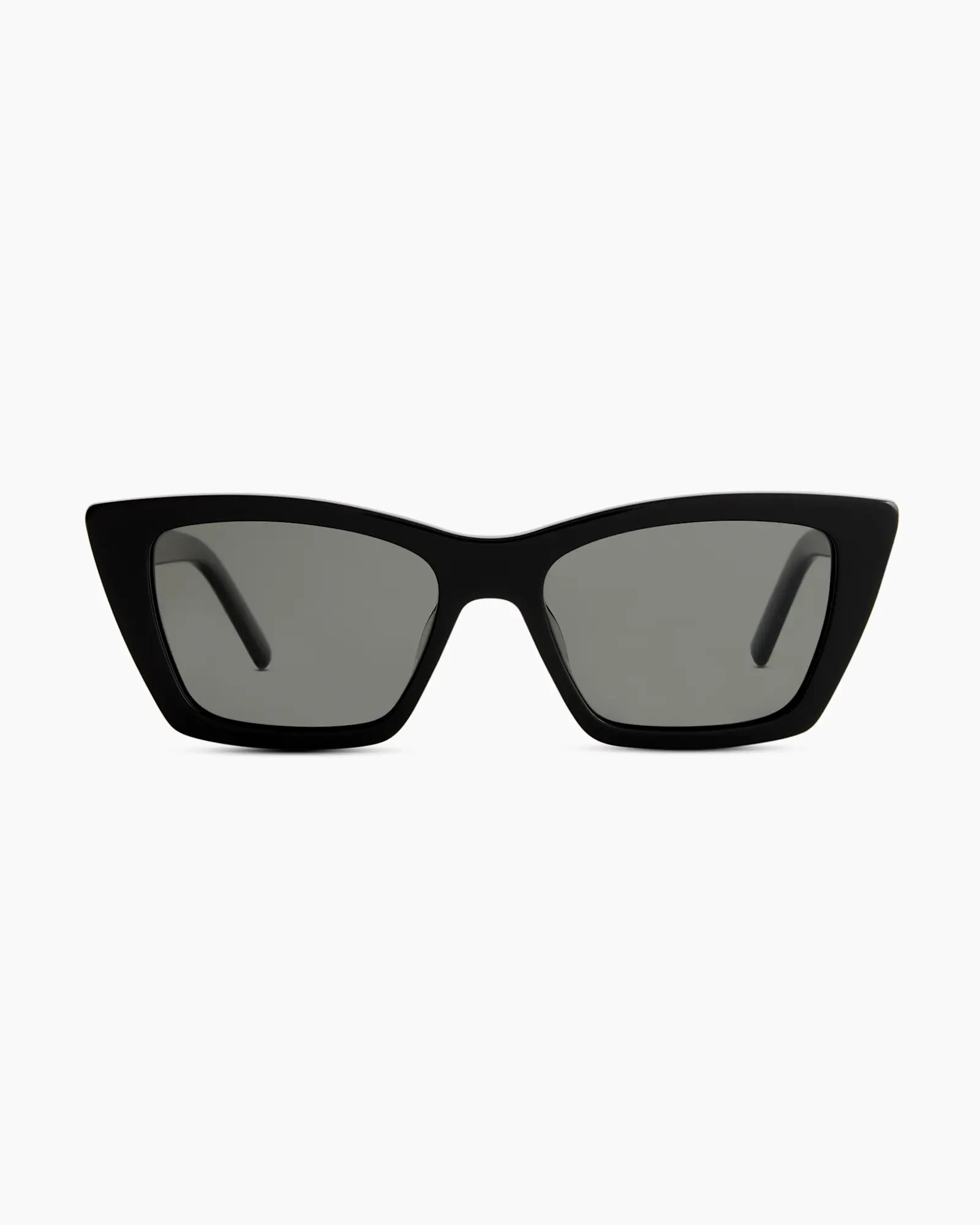 Lagos Polarized Acetate Sunglasses in Black with Grey lens | Quince