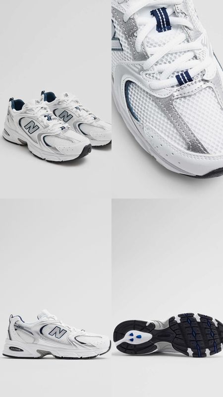 New Balance 530 Sneaker. White and silver. £100. Affordable fashion.  Wardrobe staple. Timeless. Gift guide idea for her. Sporty trainers, dad trainers, sneakers, clean aesthetic, chic look, trendy look. 
& other stories outfit idea. 


#LTKshoecrush #LTKfitness #LTKfindsunder100