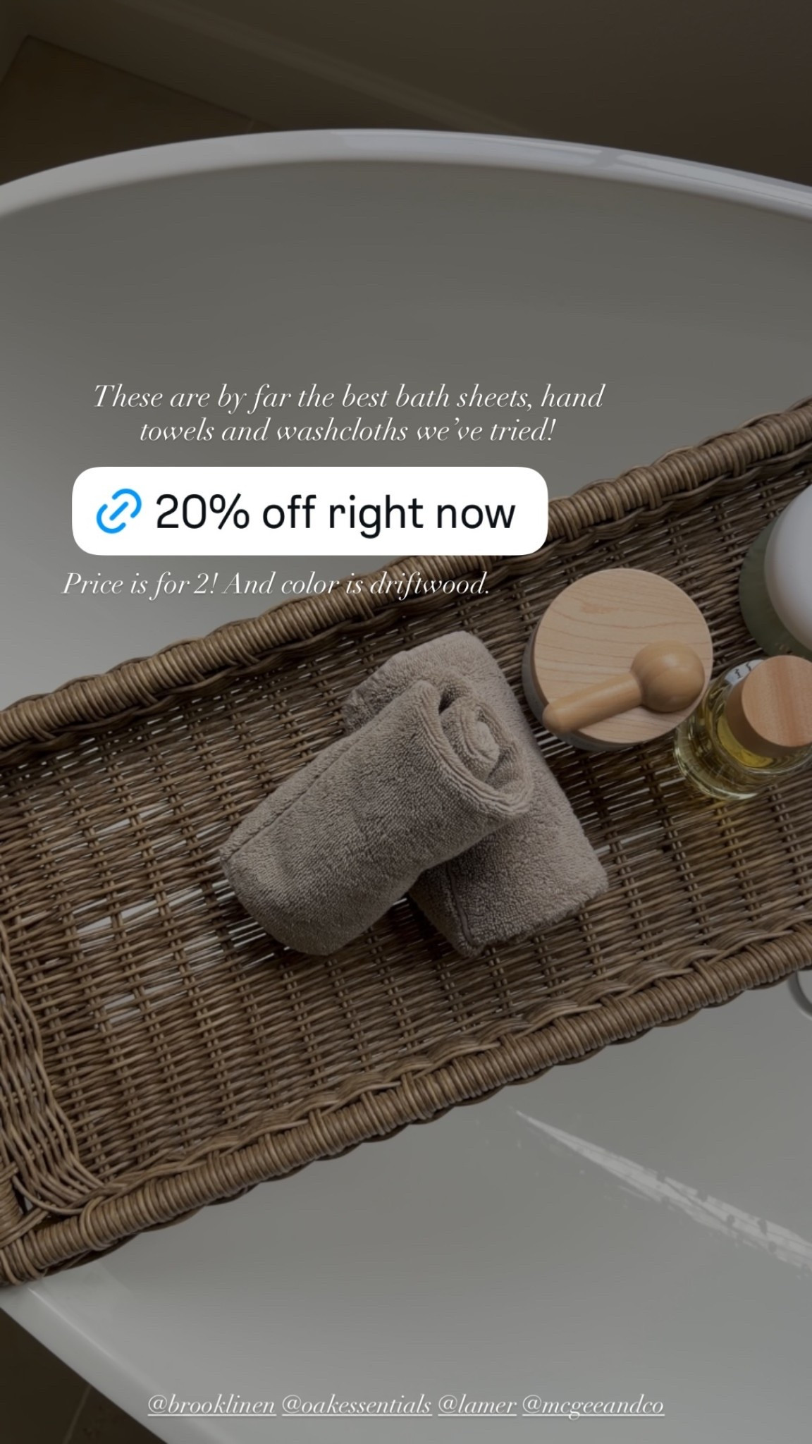 Turkish towels on sale now

#homegoods
#hostessgift
#handtowel
#bathtowel
#bathroomdecor

#LTKdayinmylife #LTKselfcare #LTKSaleAlert