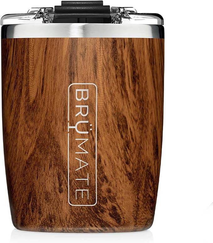 BrüMate Rocks - 12oz 100% Leak-Proof Insulated Lowball Cocktail & Whiskey Tumbler - Double Wall ... | Amazon (US)