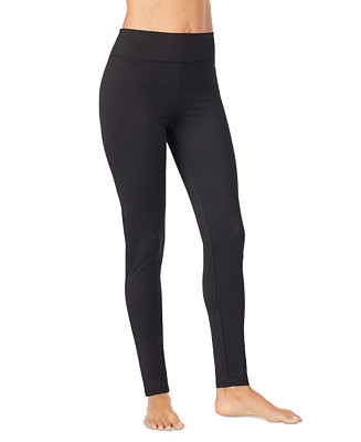 Cuddl Duds Thermawear High-Rise Leggings - Macy's | Macy's