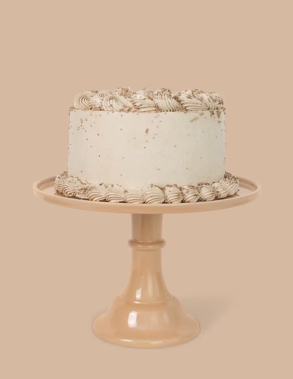 NEW COLOR Latte Brown Melamine Cake Stand  Birthday Cake - Etsy | Etsy (US)