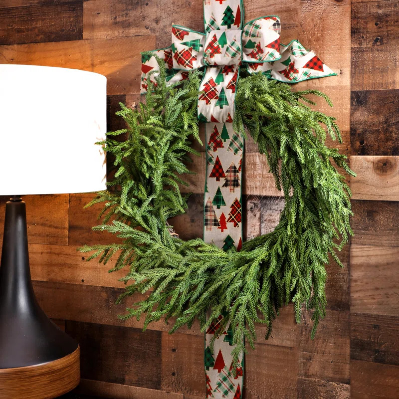 Norfolk Just Cut 24" Wreath | Wayfair North America