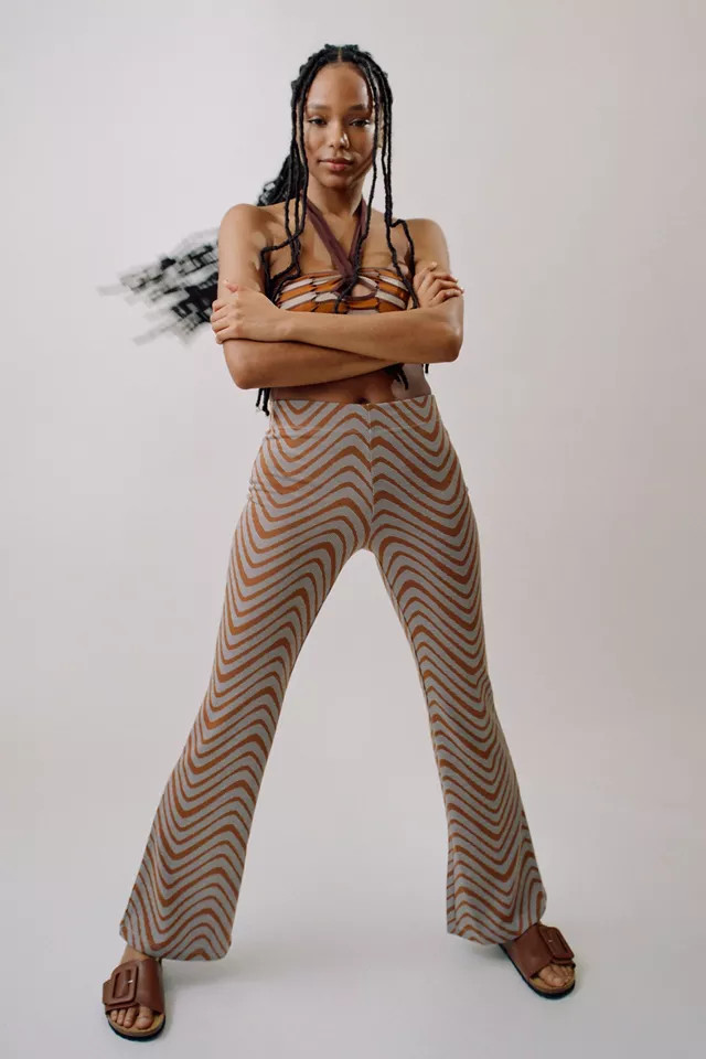 UO Bryn Pull-On Flare Pant | Urban Outfitters (US and RoW)