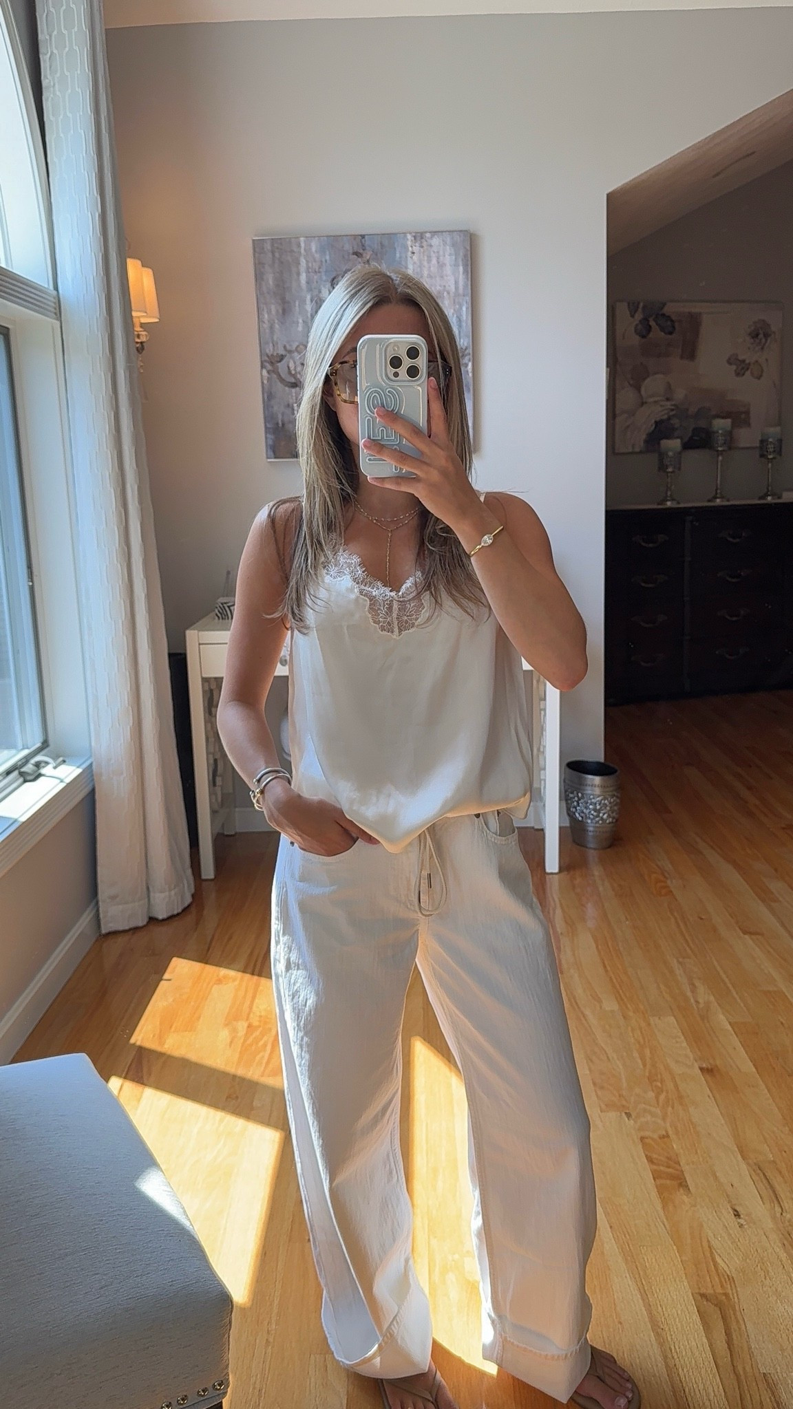 wearing a 24 short in jeans and xxs in tank

#LTKU #LTKSeasonal #LTKootd