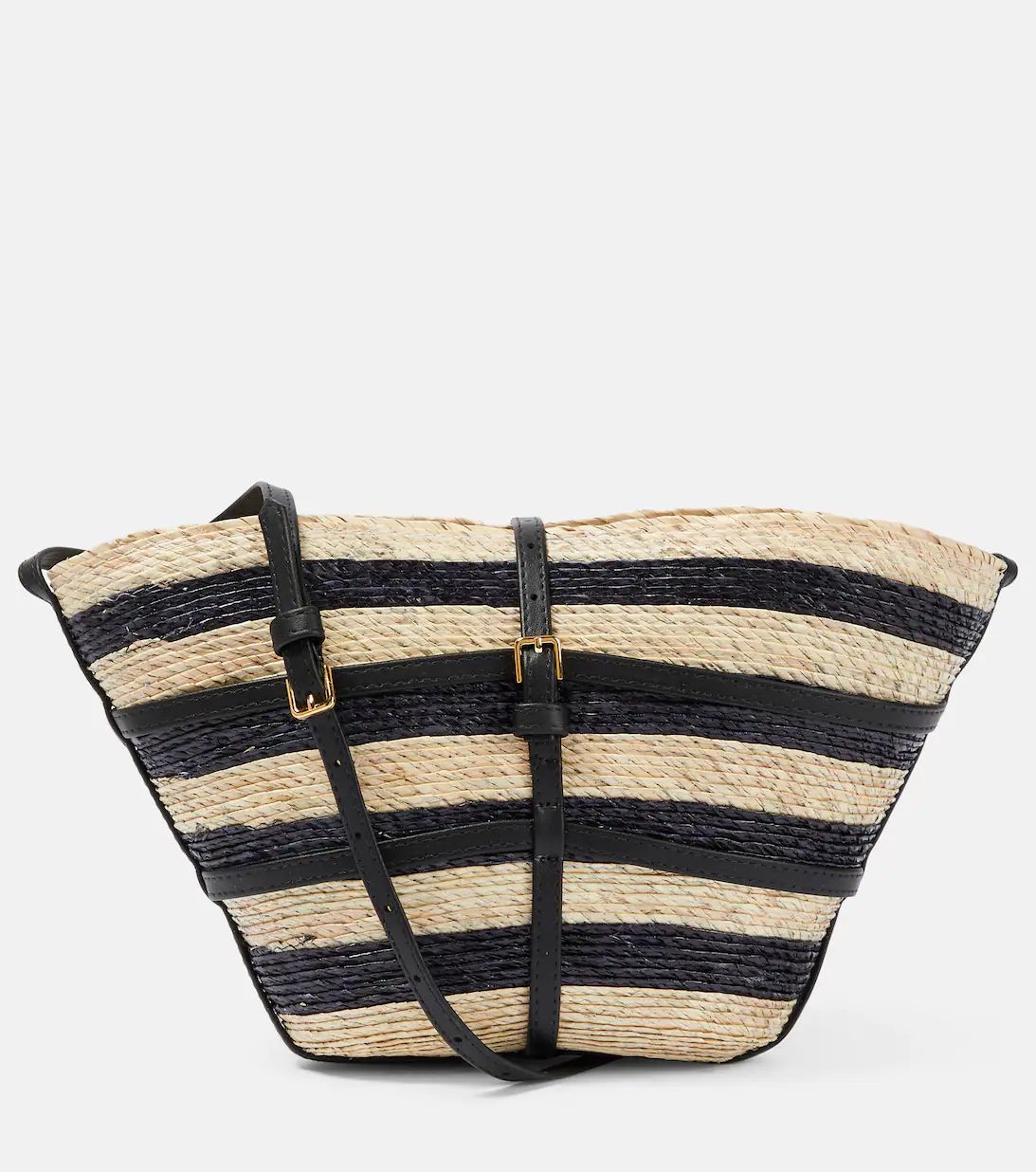 Watermill striped raffia crossbody bag | Mytheresa (US/CA)