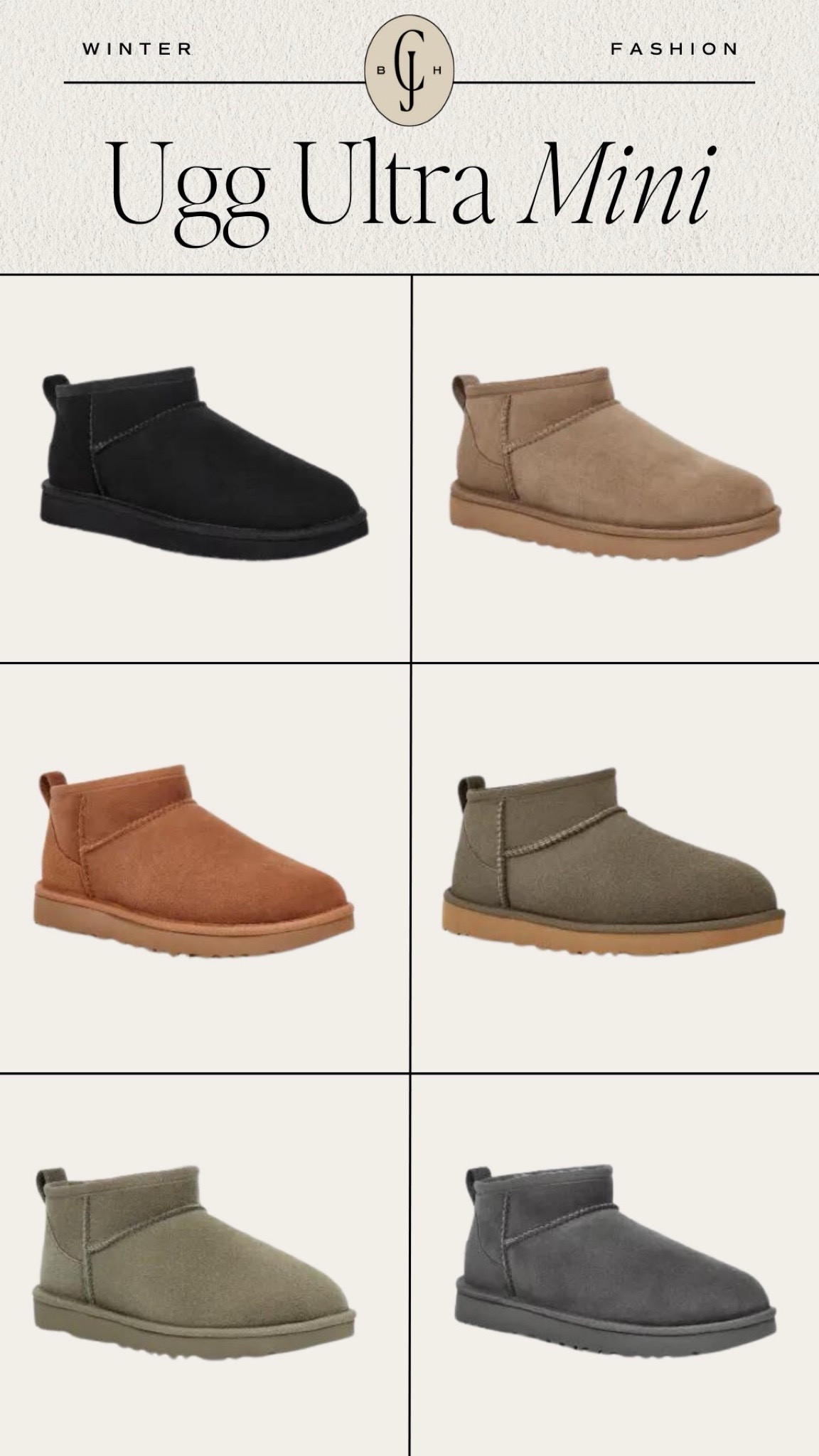 Ugh ultra minis in stock!