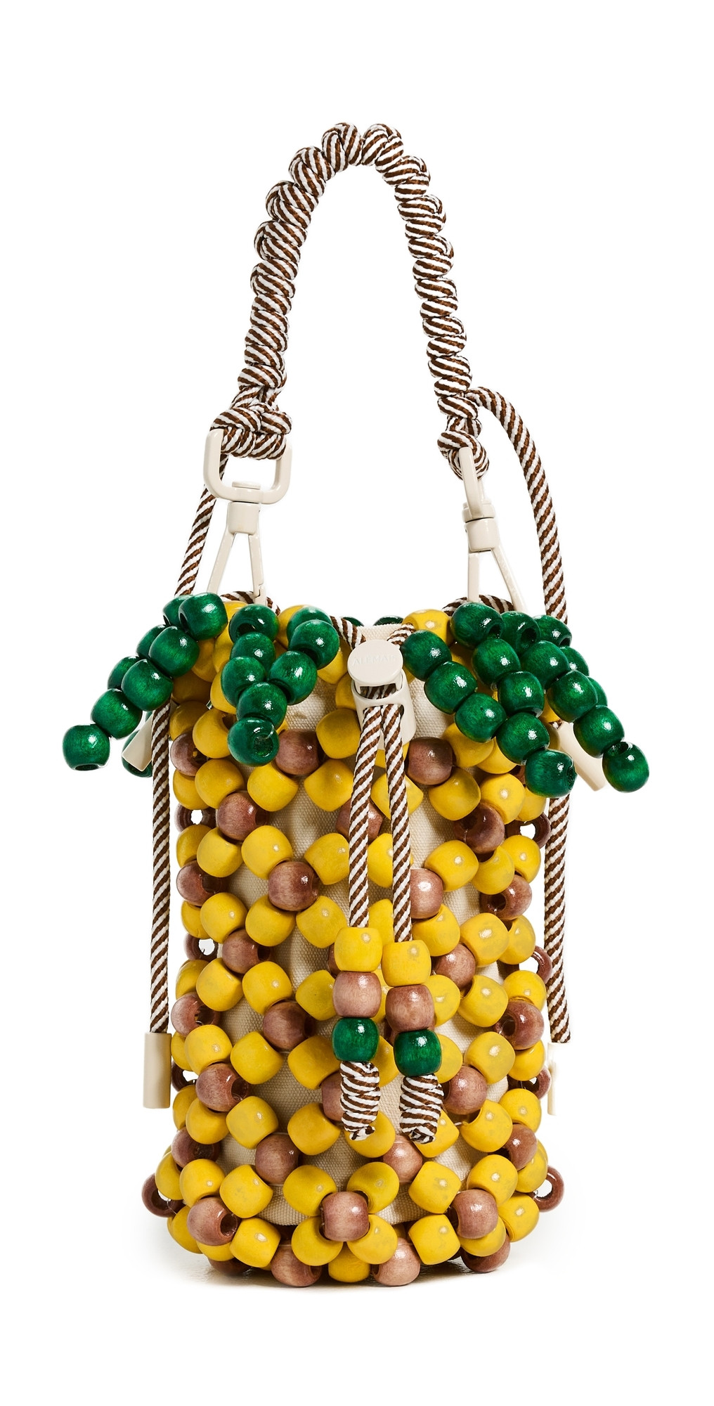 ALÉMAIS Wood Bead Pineapple Mini Bag Multi One Size | Shopbop