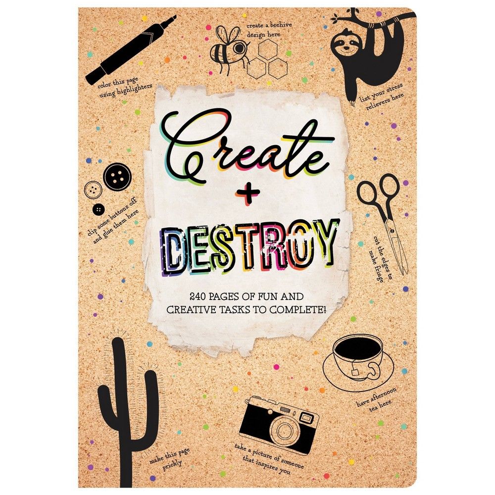 Create & Destroy Activity Book - Piccadilly | Target