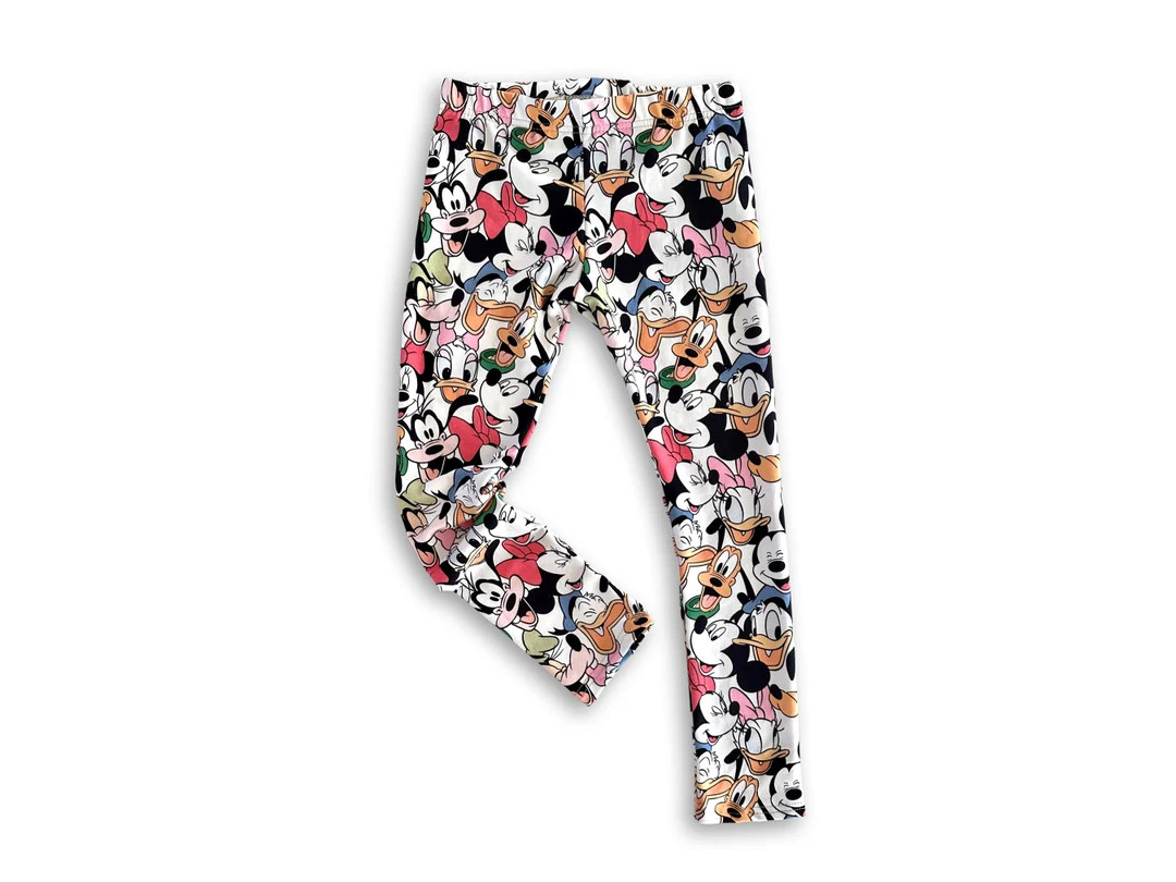 Mickey & Friends Leggings for Kids Baby Toddler Kids Disney - Etsy | Etsy (US)