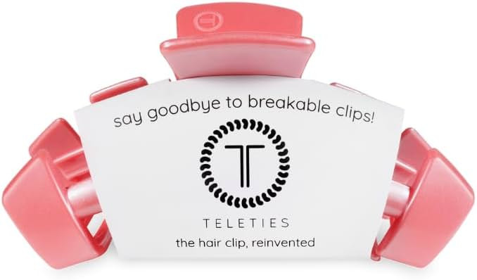 TELETIES - Classic Medium Hair Clip - Spring Collection - Hair Claw Clips for Women - Strong Grip... | Amazon (US)