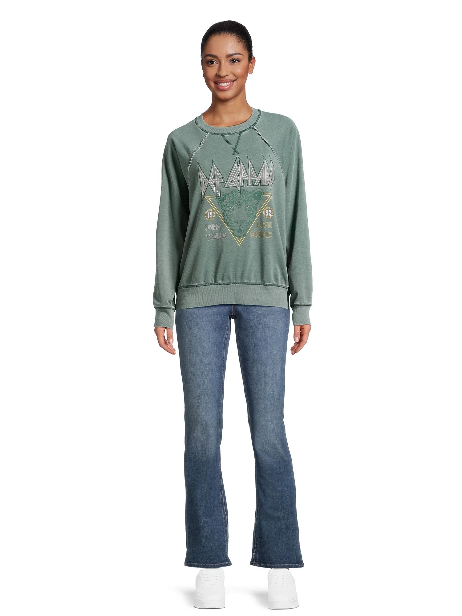 Def Leppard Junior's Sweatshirt Size XS-XXXL | Walmart (US)