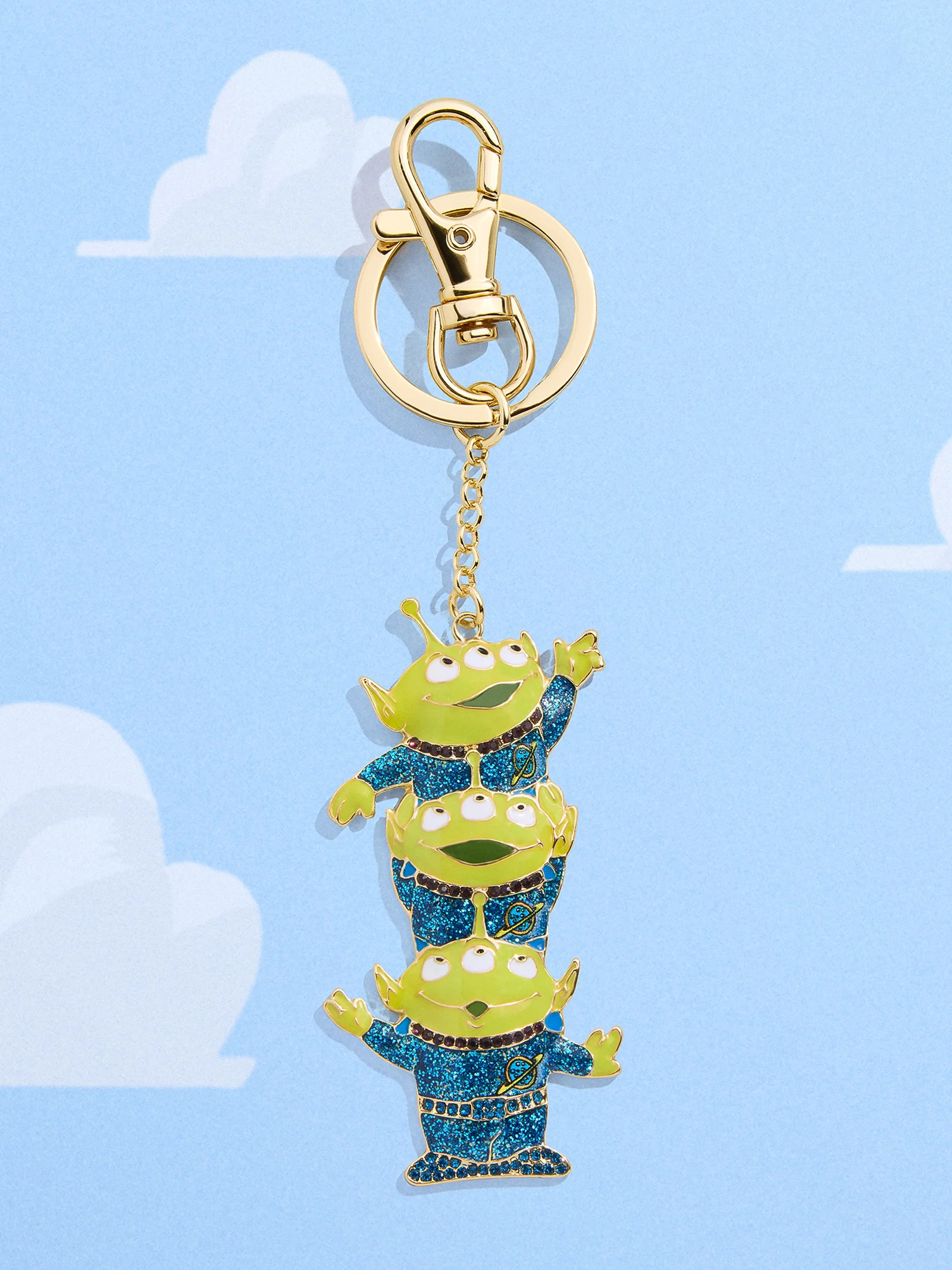 Disney Toy Story Pixar 2D Bag Charm - 2D Alien | BaubleBar