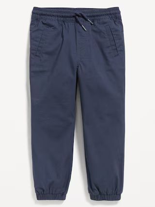 Functional-Drawstring Canvas Jogger Pants for Toddler Boys | Old Navy (US)