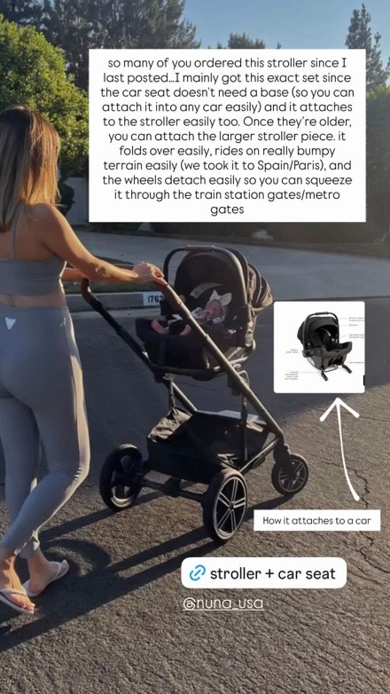 My husband thanks me everyday for this stroller / car seat. We recently took it to Paris and Spain with us. Currently on MAJOR sale! I have the car seat attached to it here. 

Nordstrom sale 
Nuna stroller
Nuna car seat 
Baby must haves 
Baby shower gift

#LTKmomlife #LTKBaby #LTKBump
