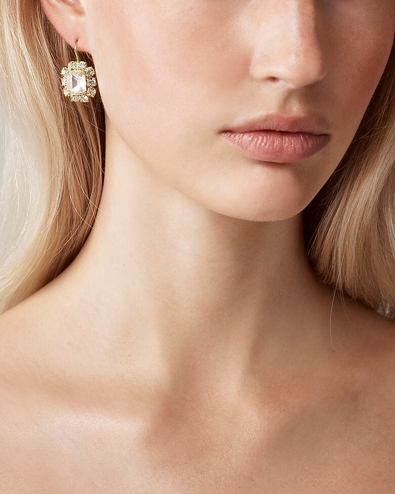 Gemstone drop earrings | J. Crew US