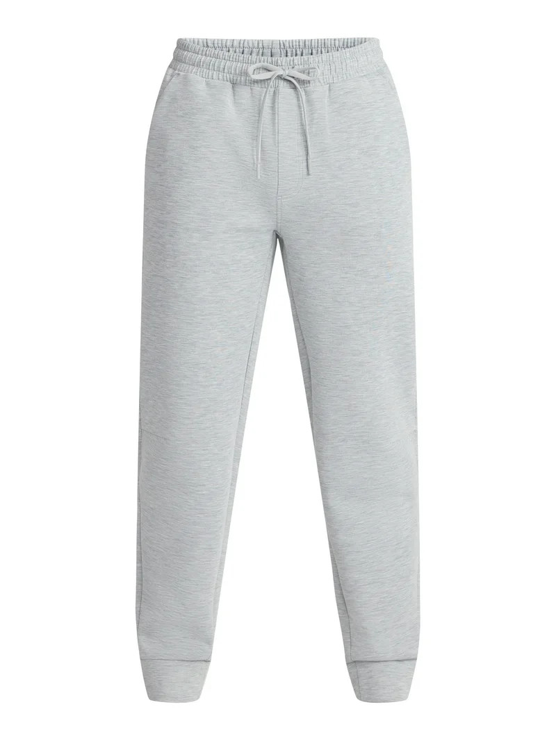 Athletic Works Men's and Big Men's Fusion Double Knit Joggers Pants, Sizes S-5XL | Walmart (US)