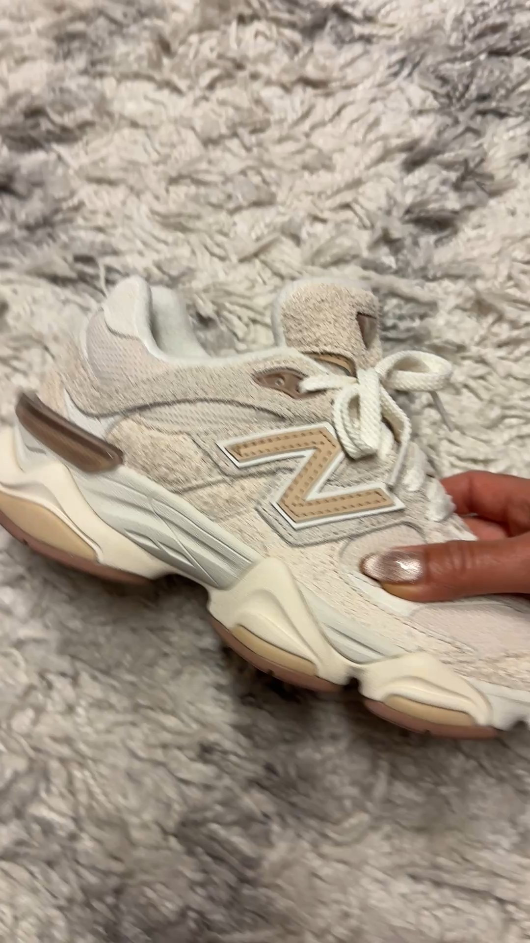 I was influenced by my son and completely obsessed with these New Balance 9060 running shoe! They literally feel Iike you’re walking on a cloud!! ☁️ I got the beige color in a 6.5 and I love how they have sort of a sweater texture! So comfy and perfect for fall and into the spring and summer months! 🤎

#LTKCyberWeek #LTKfitnessgoals #LTKHoliday