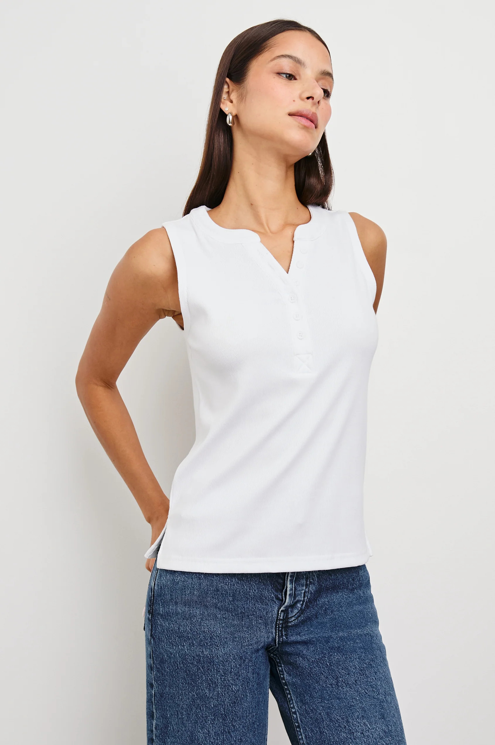 MAYLA TOP - WHITE | Rails