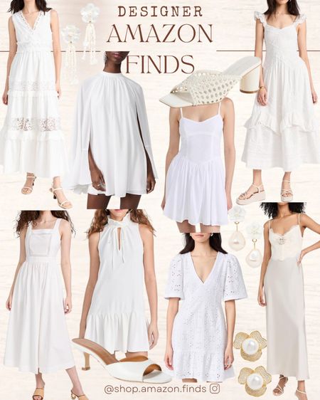 Brides to be! Here are some gorgeous dresses and accessories for my 2024 brides. All designer fashion from Amazon.

#LTKShoeCrush #LTKStyleTip #LTKWedding