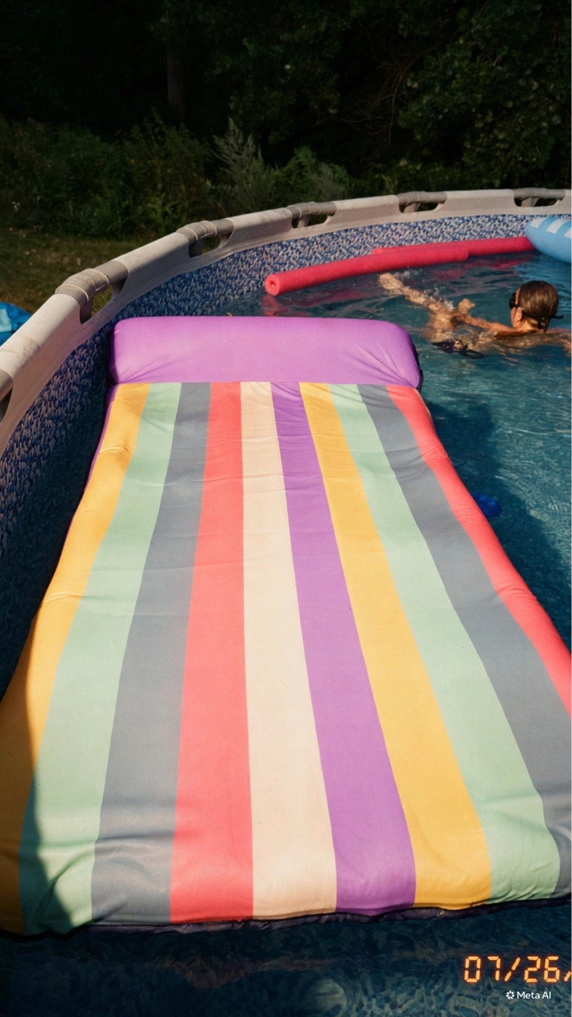 The most comfortable float🩵

#LTKmomlife #LTKSwim #LTKKids
