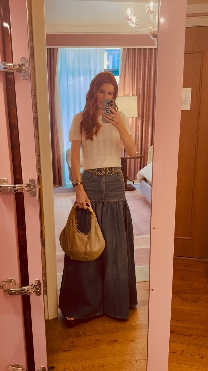 Final day in New York and wrapping up the last few brand meetings on the agenda today. Taking my new Chloe denim pants for a spin💙

#LTKNYFW #LTKgrwm #LTKootd