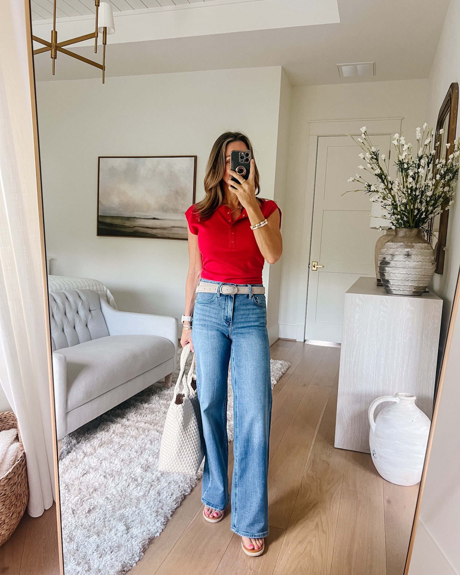 Such a simple look from Evereve, but so polished and perfect for taking on the day 🤍

Top Fit: I’m wearing an XS

Jeans Fit: I’m wearing a 24

#LTKFindsUnder100 #LTKPetite #LTKStyleTip