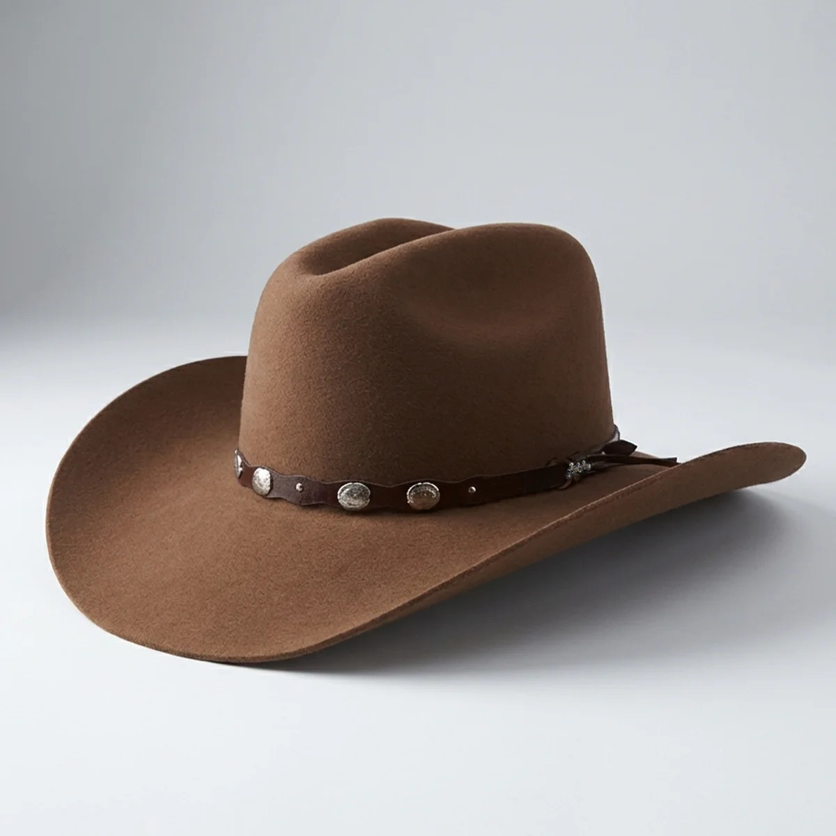 Tombstone Denver Walnut Brown Felt Cowboy Hat | Shop.app
