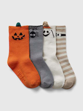 babyGap Halloween Crew Socks (4-Pack) | Gap (US)
