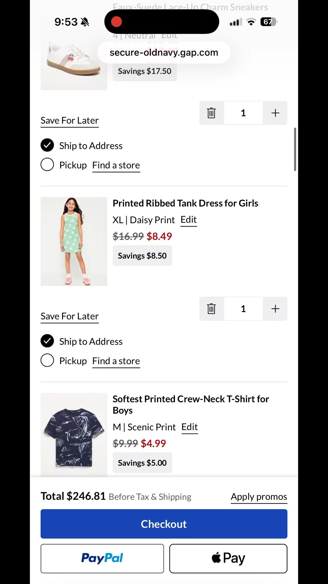 Not typically an old navy lover but they have a really cute spring summer collection 50% off today!! I found things for the entire family! 

#LTKSaleAlert #LTKmomlife #LTKKids